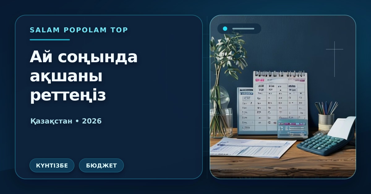 Иллюстрация Salam Popolam Top: Инфляция в Казахстане: как читать официальные цифры и пересчитать свой бюджет
