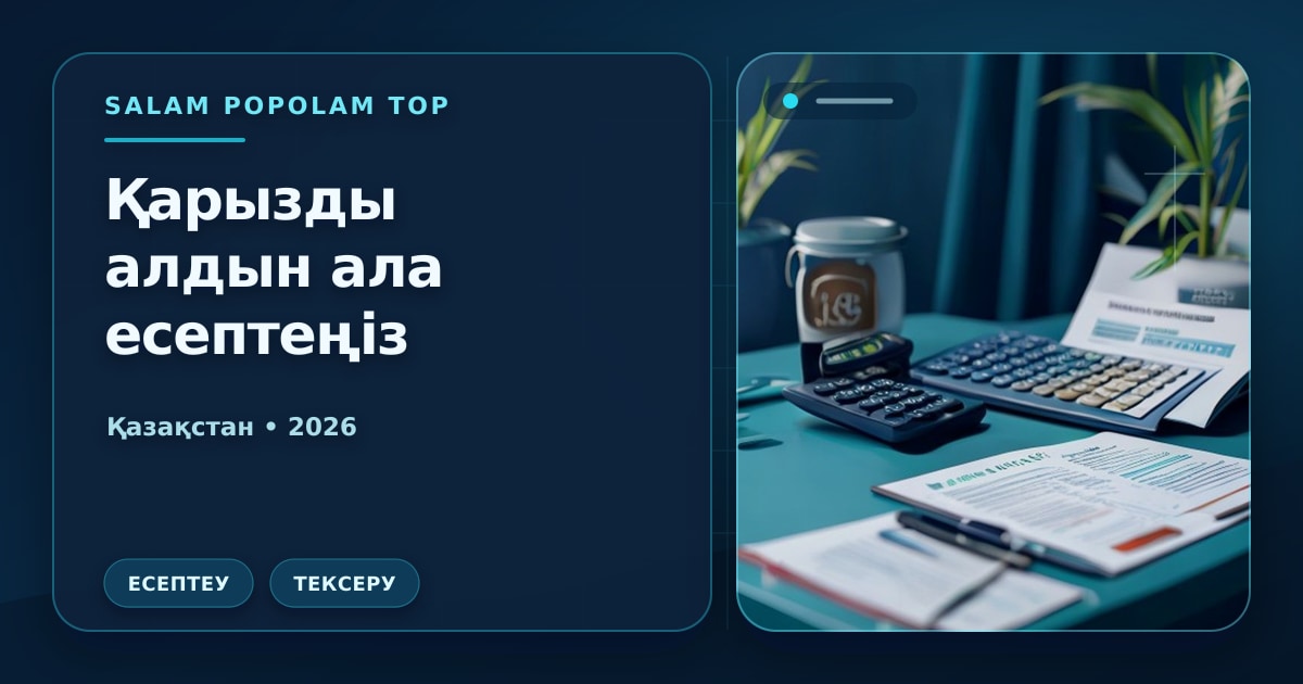Иллюстрация Салам Пополам Топ: Исламские финансы и халяль-рассрочки: что доступно в Казахстане
