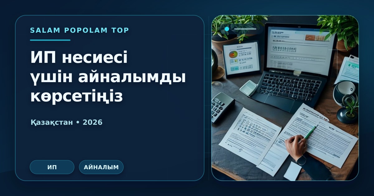 Иллюстрация Salam Popolam Top: Как ИП подготовиться к бизнес-кредиту: обороты, налоги, выписки, договоры