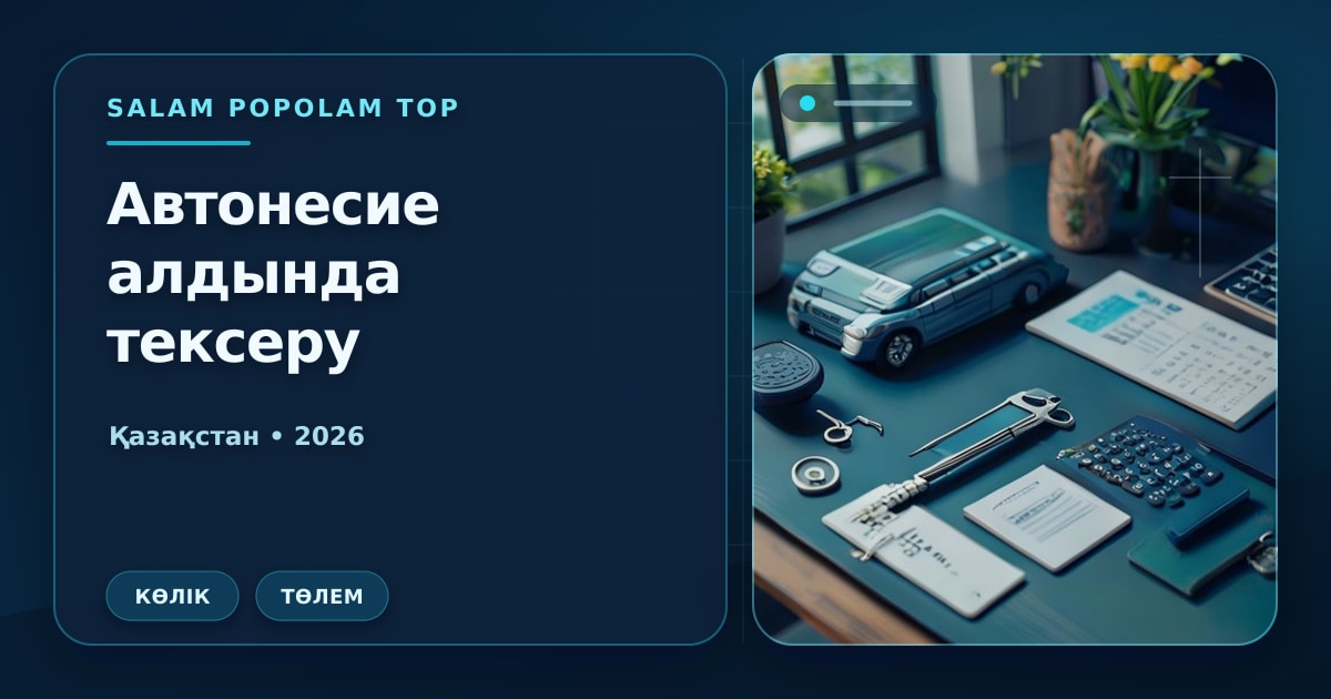 Иллюстрация Salam Popolam Top: Как купить авто в кредит и не переплатить на страховке, оценке и допуслугах
