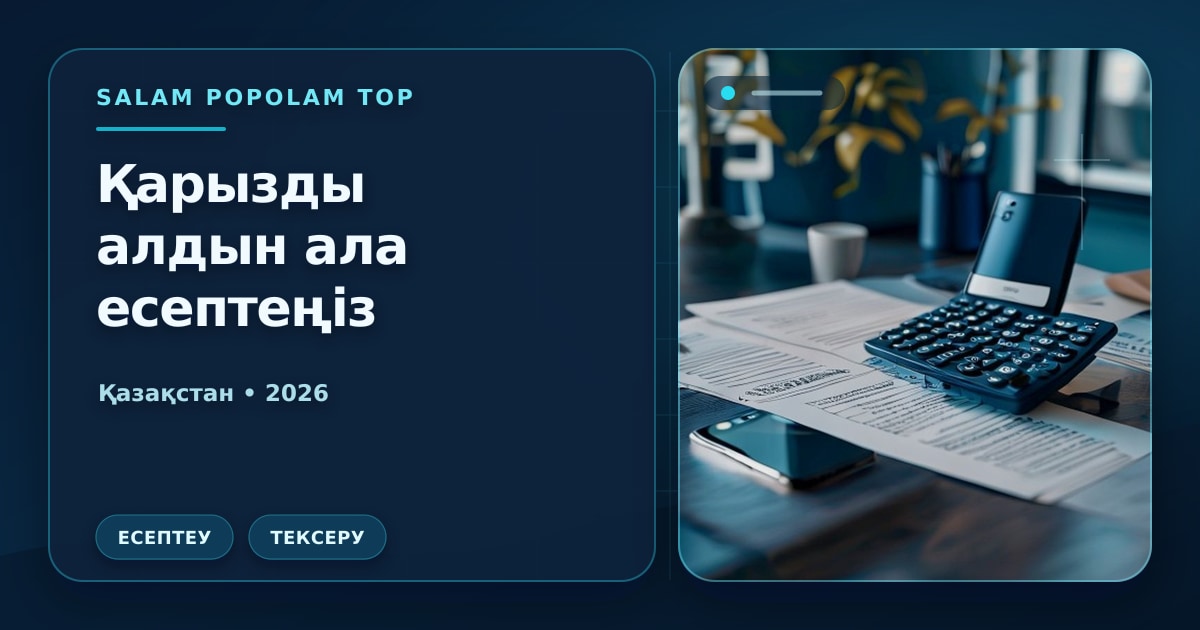 Иллюстрация Salam Popolam Top: Как зайти в Cabinet.salyk.kz и проверить задолженность, уведомления и отчётность