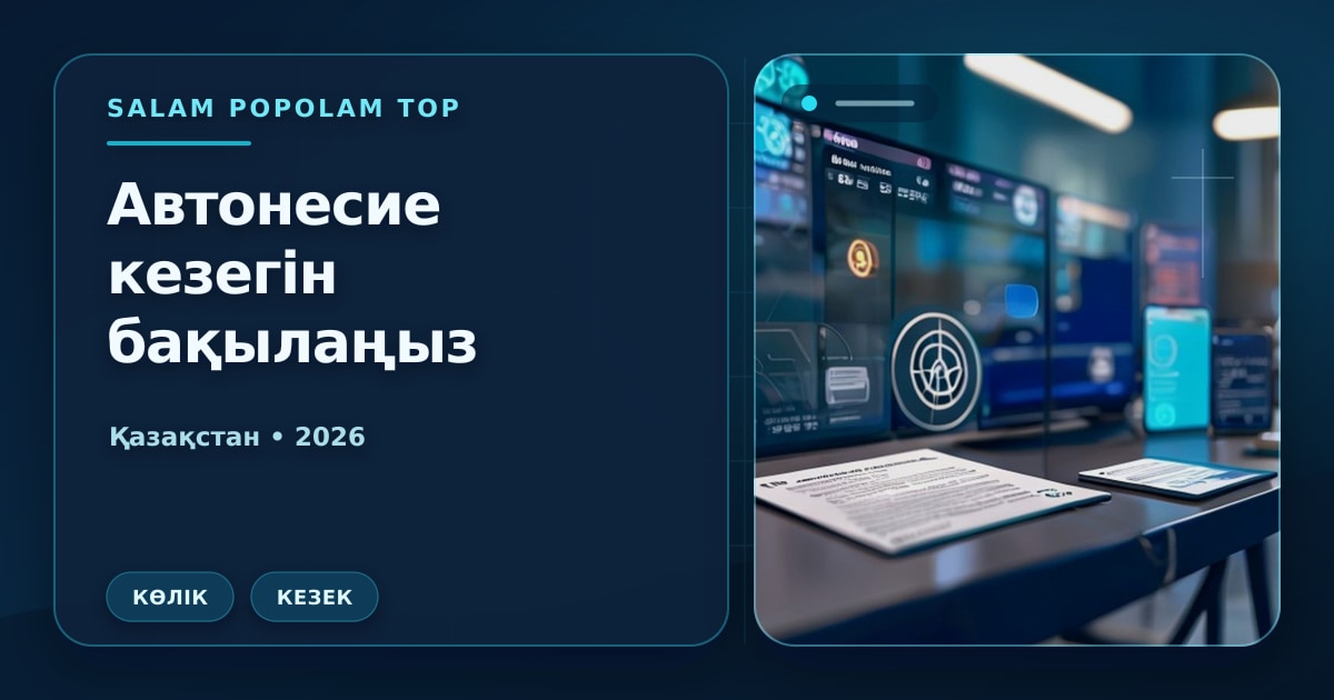 Иллюстрация Salam Popolam Top: Льготное автокредитование в 2026: где выгода, а где очередь и переплата