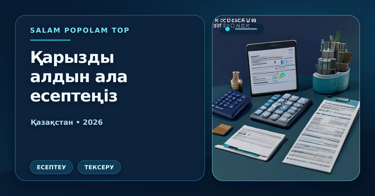 Иллюстрация Salam Popolam Top: Валютные сбережения в 2026: держать тенге, доллары или разделить корзину