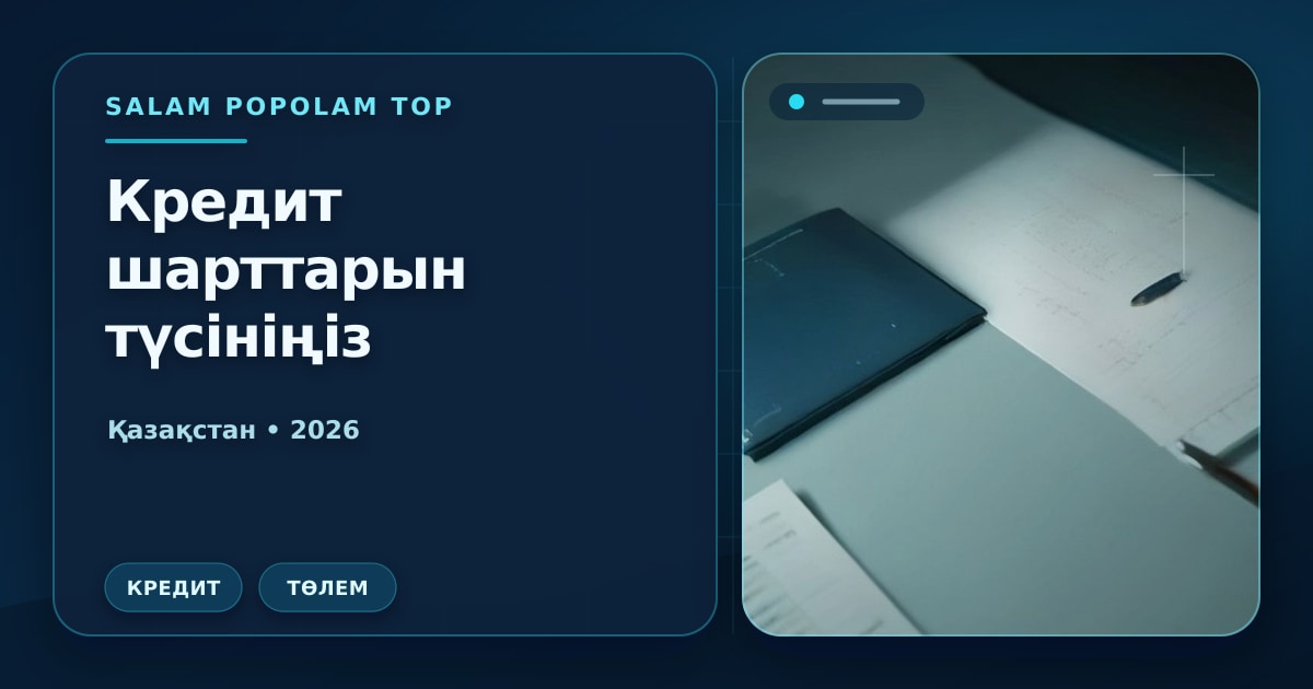 Редакционная обложка Салам Пополам Топ: Как рефинансировать кредит в 2026 году: ставки, банки, подводные камни