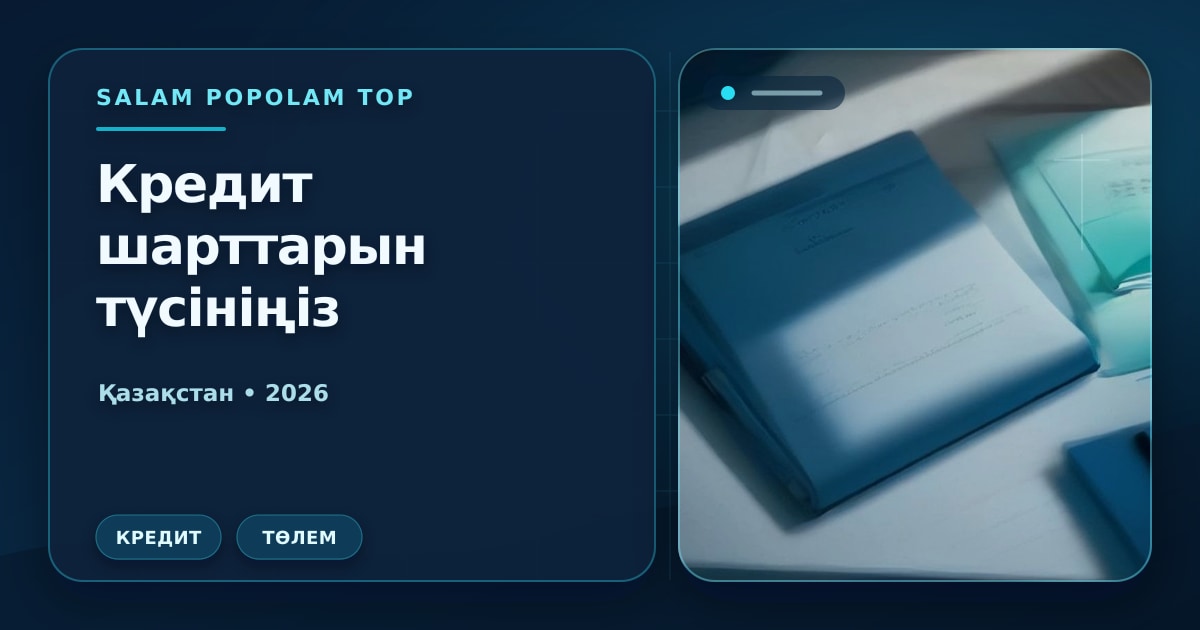 Редакционная обложка Салам Пополам Топ: Как выбраться из долгов по 2–3 кредитам: стратегия «снежного кома» в Казахстане