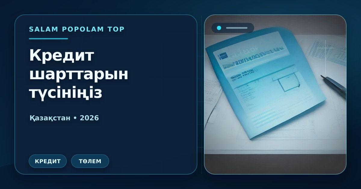 Редакционная обложка Салам Пополам Топ: Как пересмотреть условия по своему кредиту после заявления банков (август 2026)