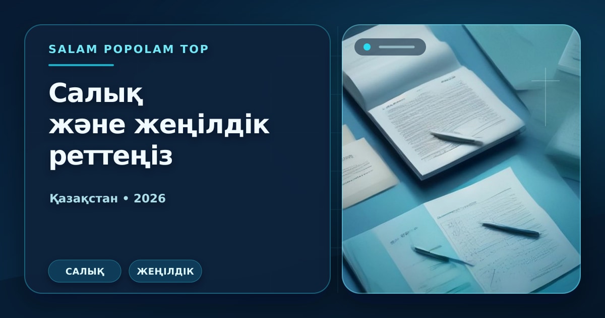 Редакционная обложка Салам Пополам Топ: Как оплатить учёбу в вузе с вычетом по ИПН — инструкция на 2026 год