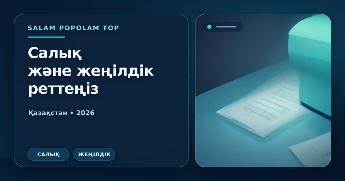 Редакционная обложка Салам Пополам Топ: вычет по ОСМС через декларацию