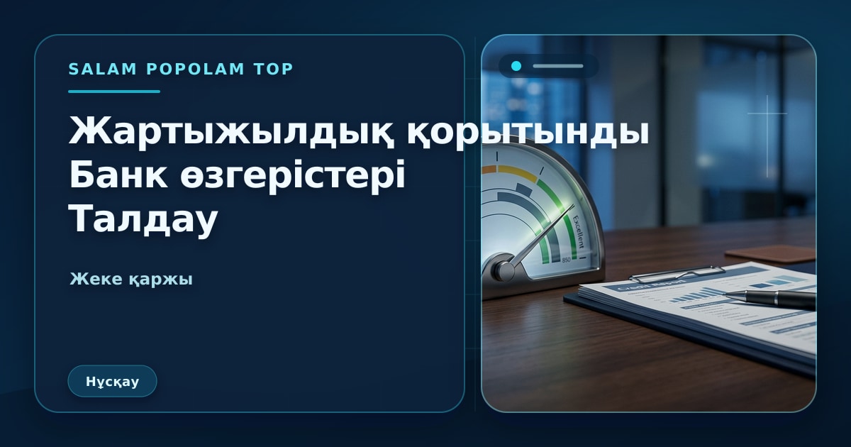 SalamPopolam: Қаржы жарты жылдығы нәтижелерін талдау