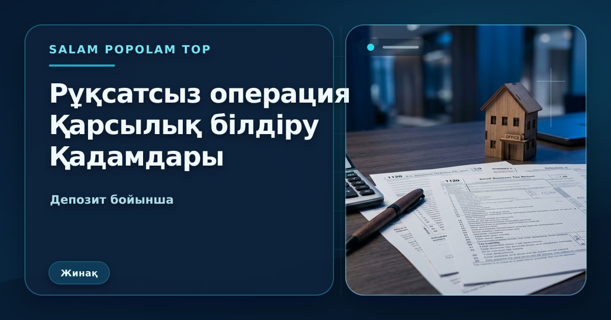 SalamPopolam: Рұқсат етілмеген мәмілеге қарсы