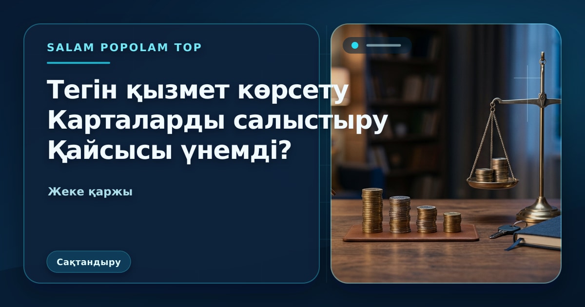 SalamPopolam: Кредит тарихын тексеру және жақсарту