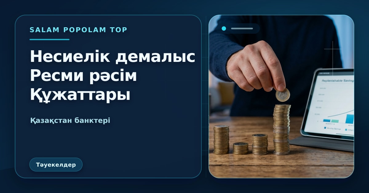 SalamPopolam: Несие демалысын рәсімдеу тәртібі