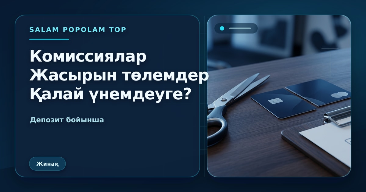SalamPopolam: Межбанк аударым комиссияларын шолу