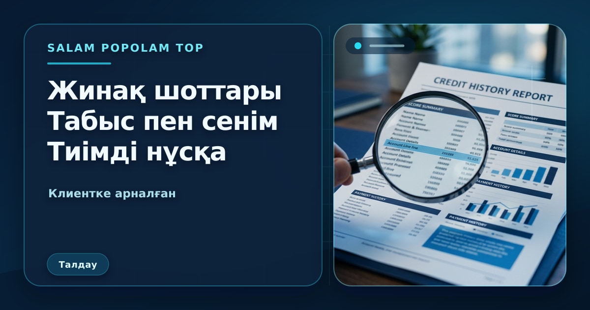 SalamPopolam: Маусымдық вкладтарды жаз 2026 салыстыру