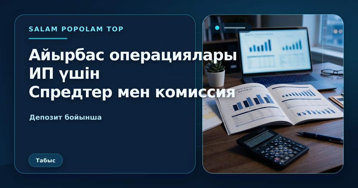 SalamPopolam: Валюталық ипотекалық несиелерді салыстыру